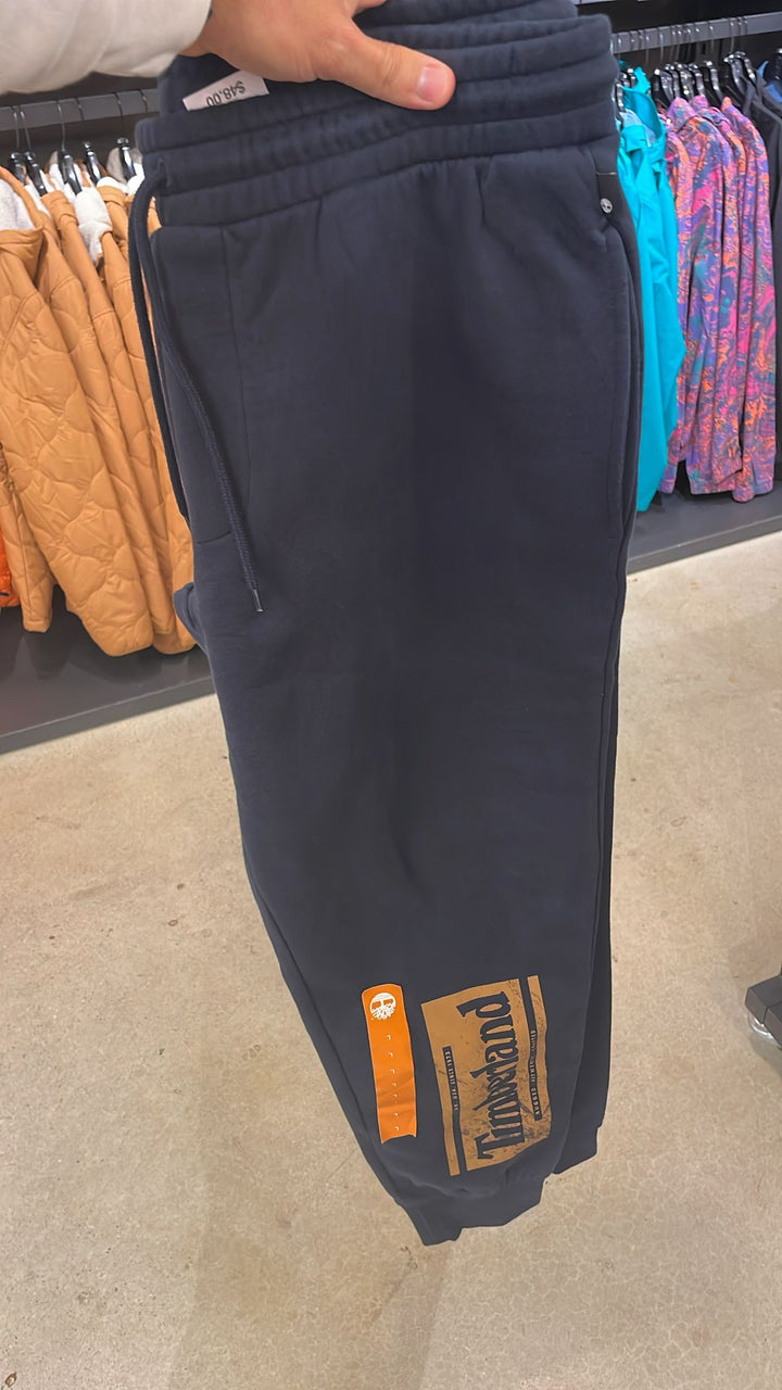Timberland Big Leg Logo Jogger Dark Blue