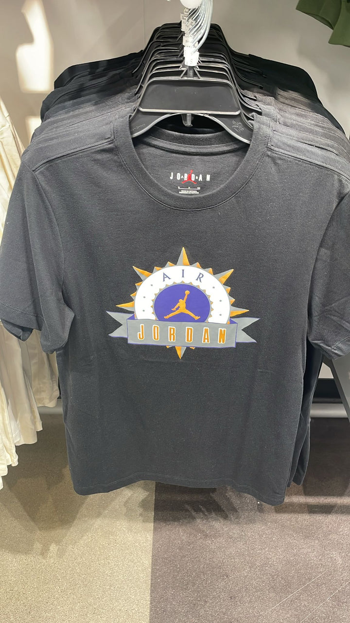 Nike Jordan Round Neck Compass T-shirt Black