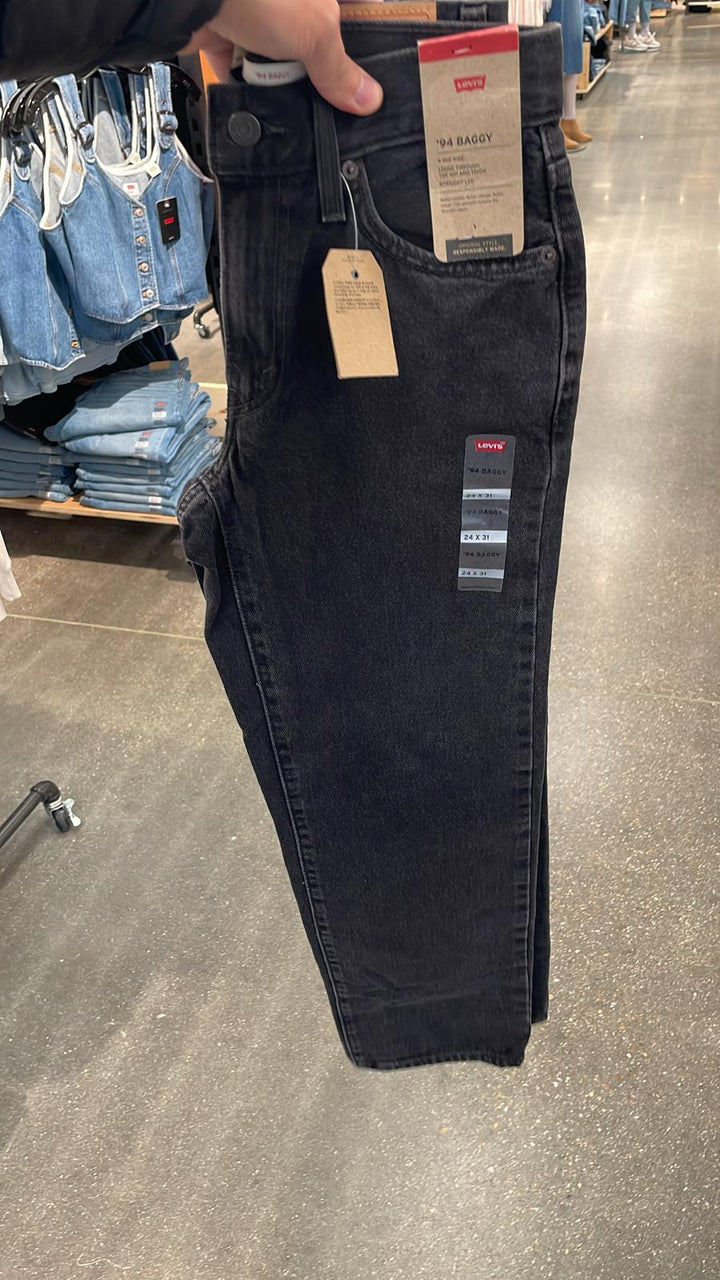 Levi's 94 Baggy Jeans Black