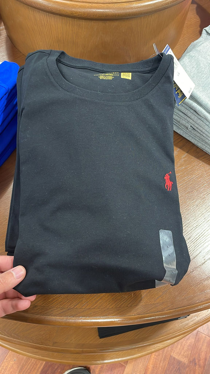 Ralphlauren Plain T-shirt Dark Blue