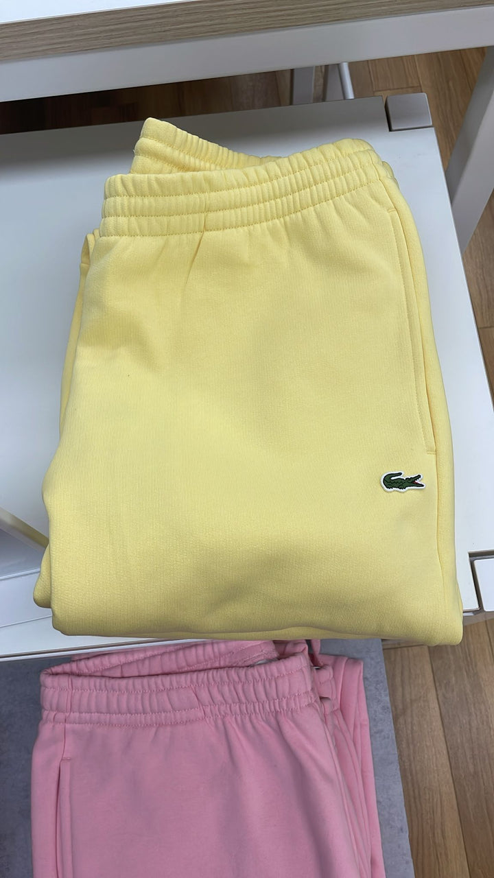 Lacoste Small Logo Sweatpants Yellow