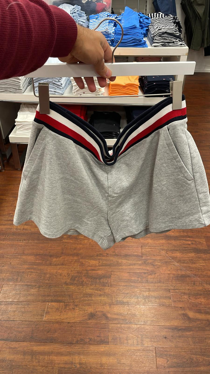 Tommy Hilfiger STRIPE WAISTBAND SWEATSHORT Grey