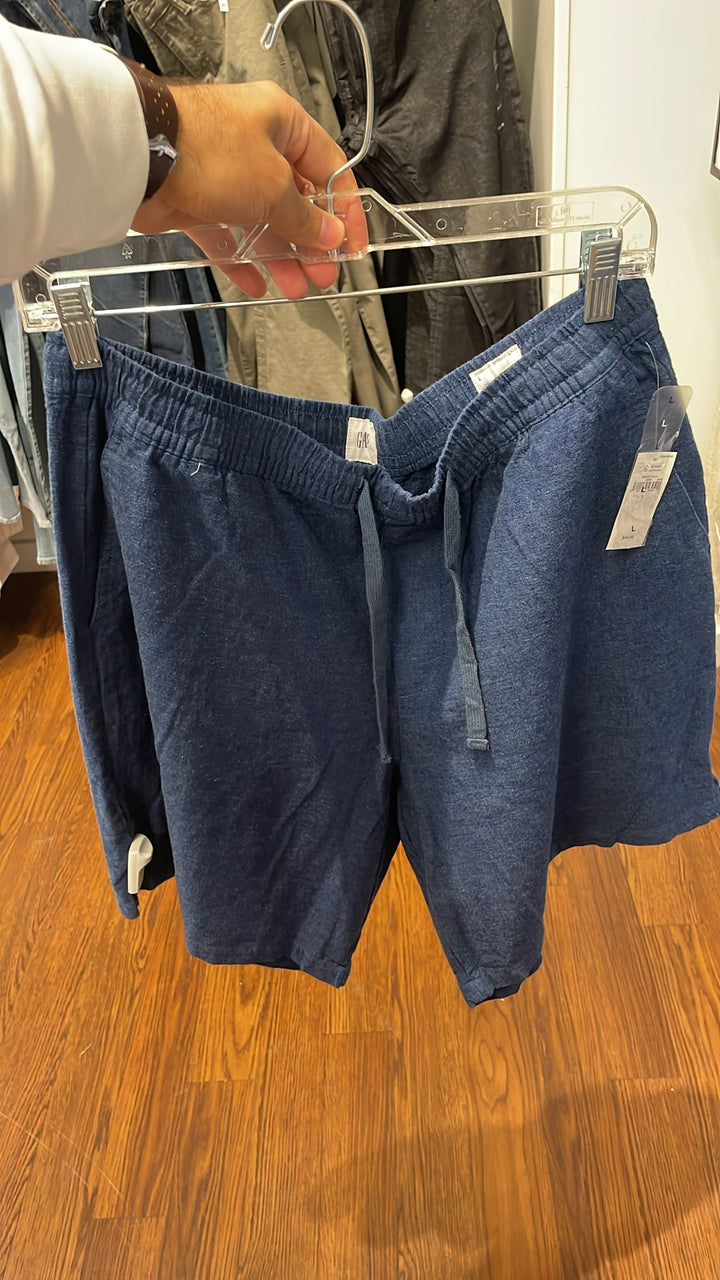 GAP Linen Shorts Navy