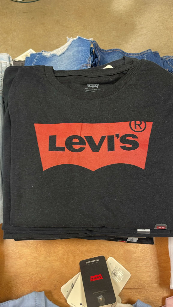 Levi's Big Red Logo T-Shirt Light Black