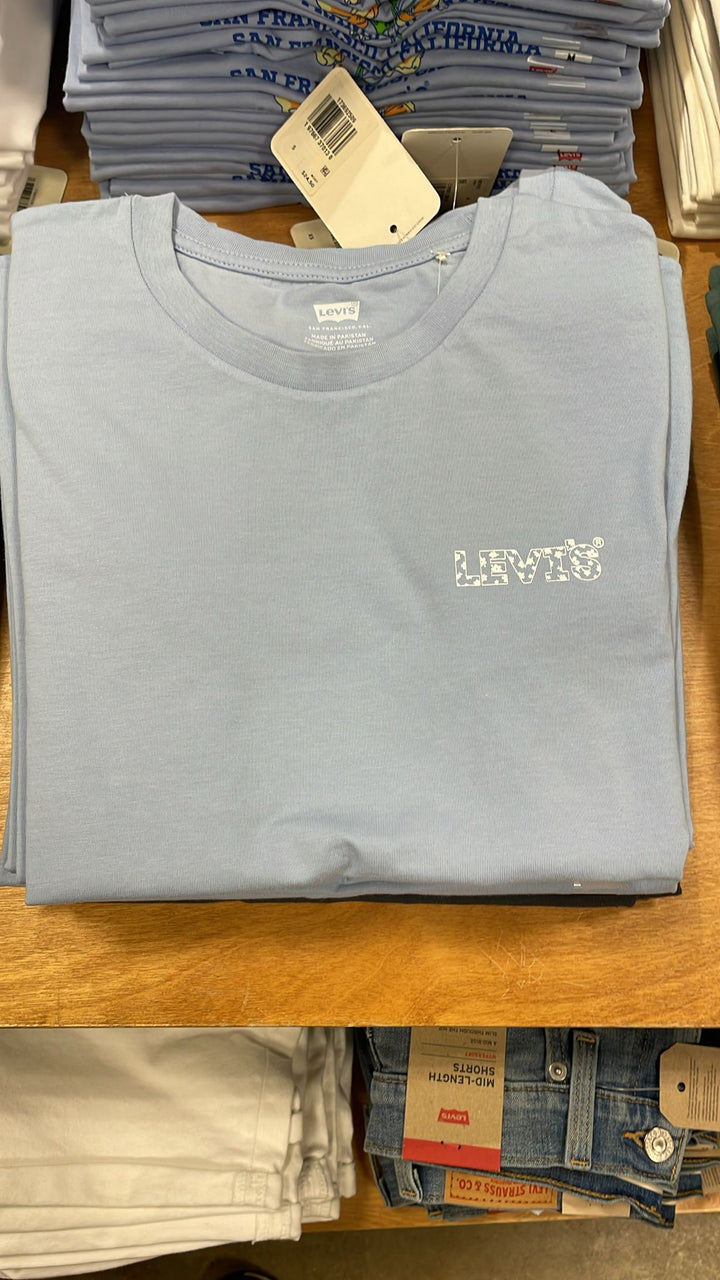 Levi's Side Logo T-Shirt Light Blue