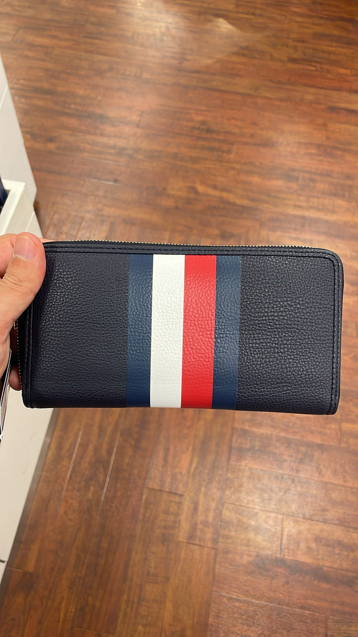 Tommy Hilfiger Stripe Wallet Dark blue