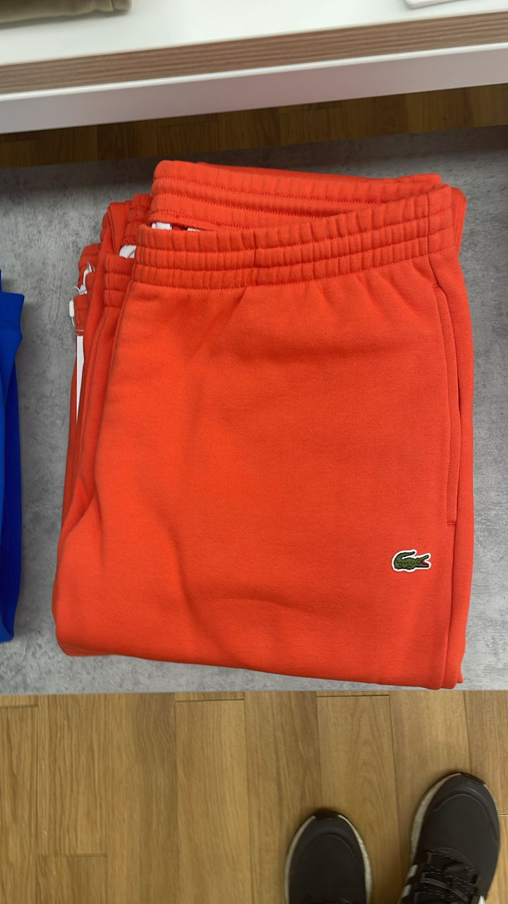 Lacoste Small Logo Sweatpants Red
