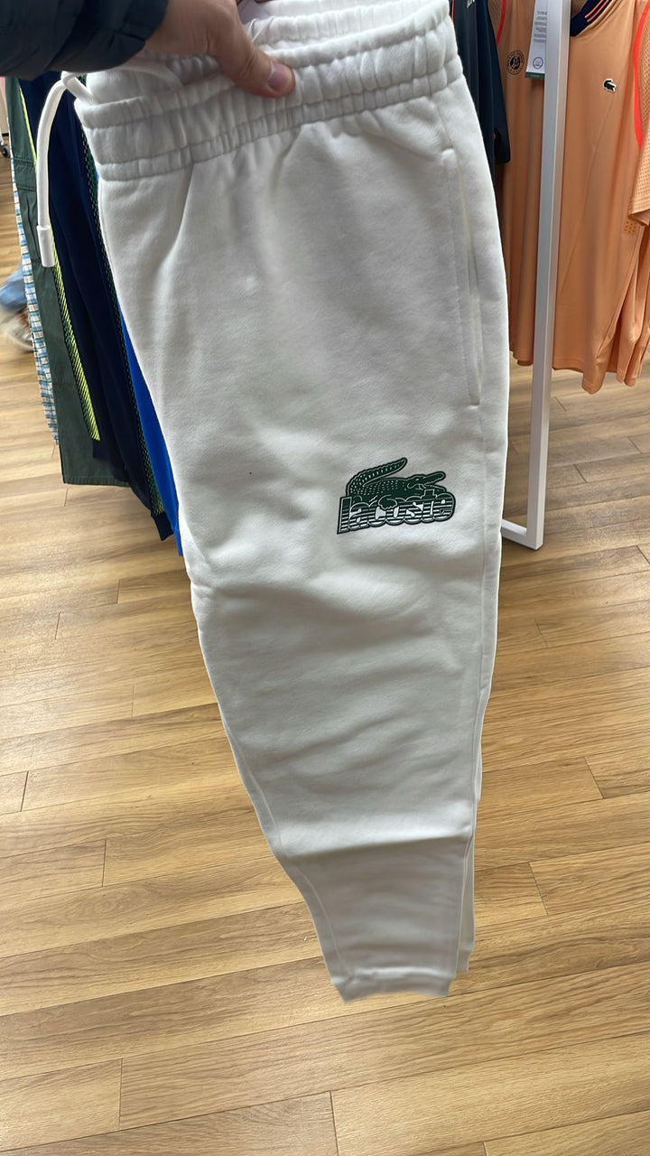 Lacoste Big Logo Sweatpants White