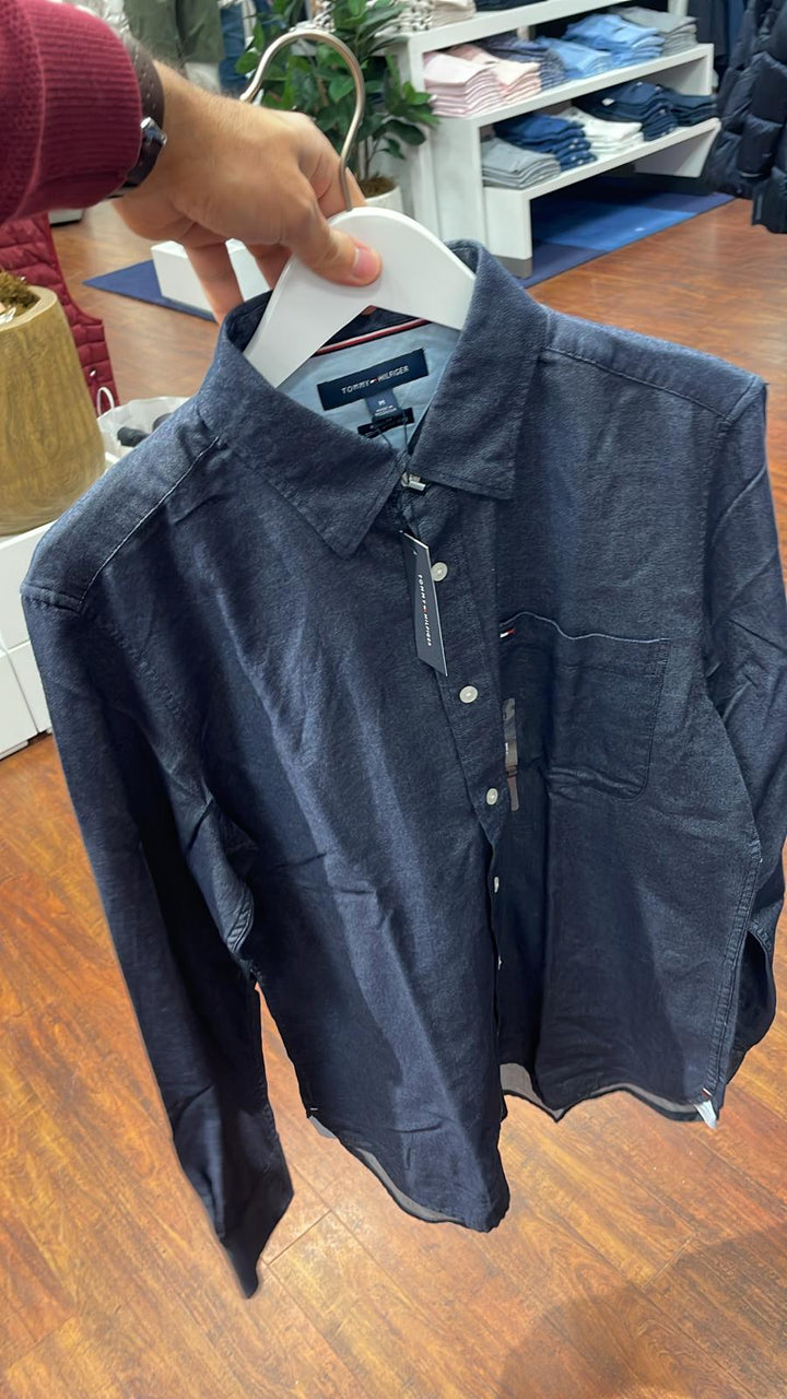 Tommy Hilfiger Shirt Regular Fit Dark Blue