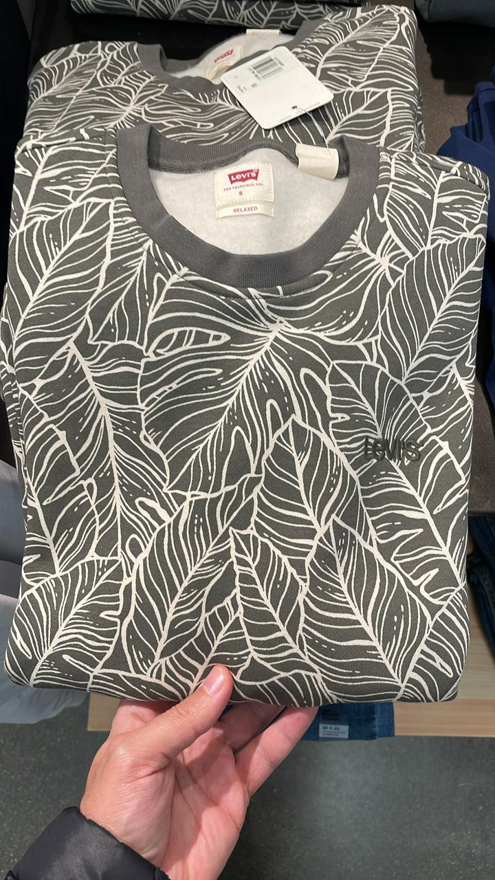 Levi's Tropical Leaf T-Shirt Olive