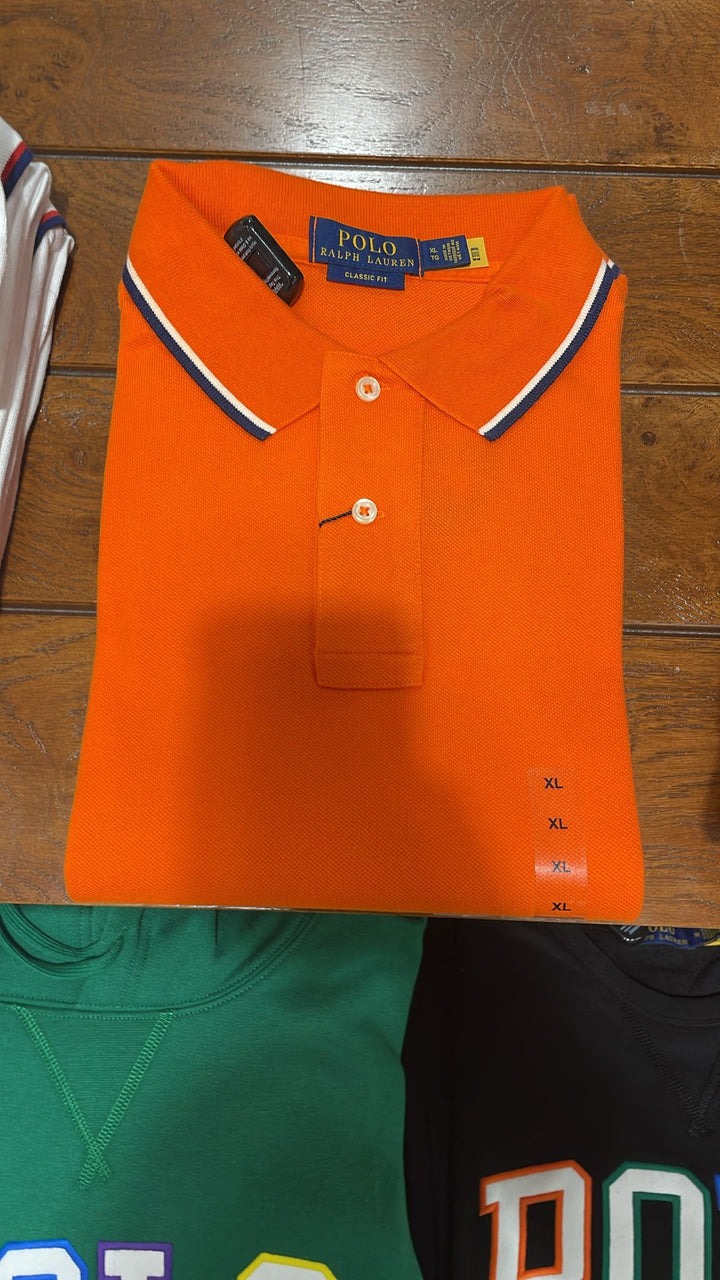 Ralphlauren Polo T-shirt Orange