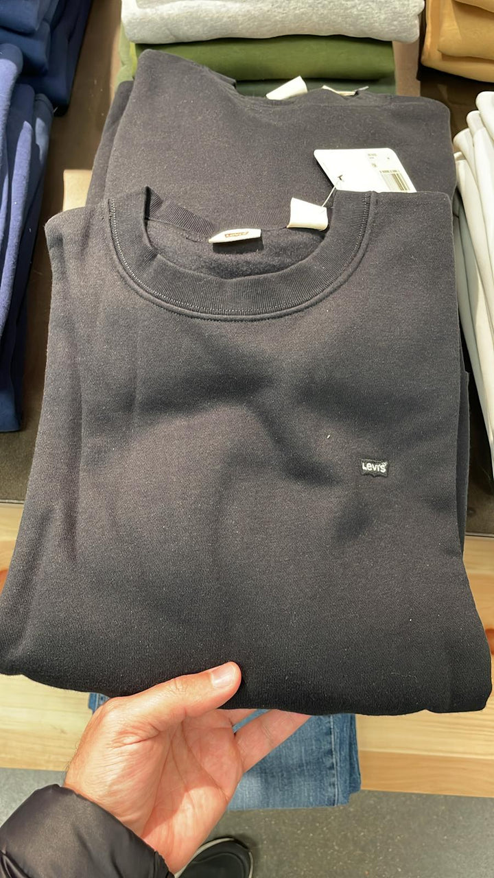 Levi's Sweatshirt Small Logo Black