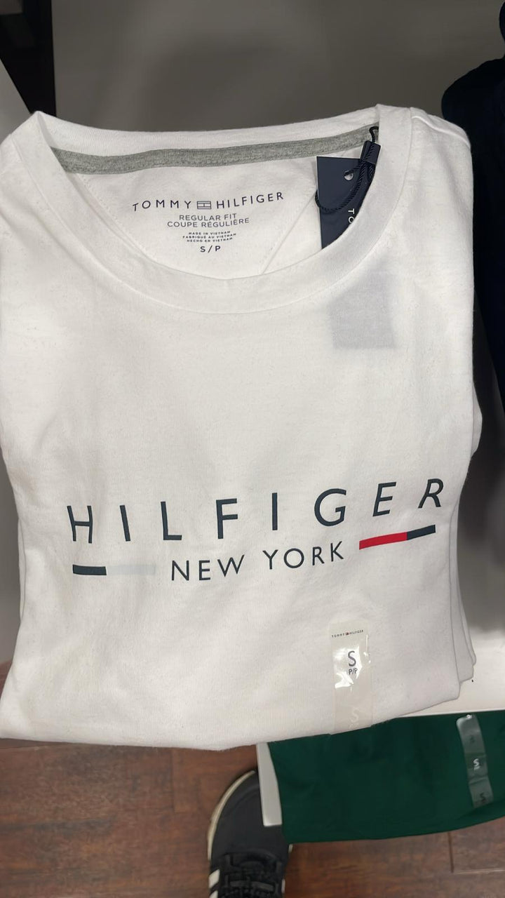 Tommy Hilfiger T-Shirt Logo (New York) White