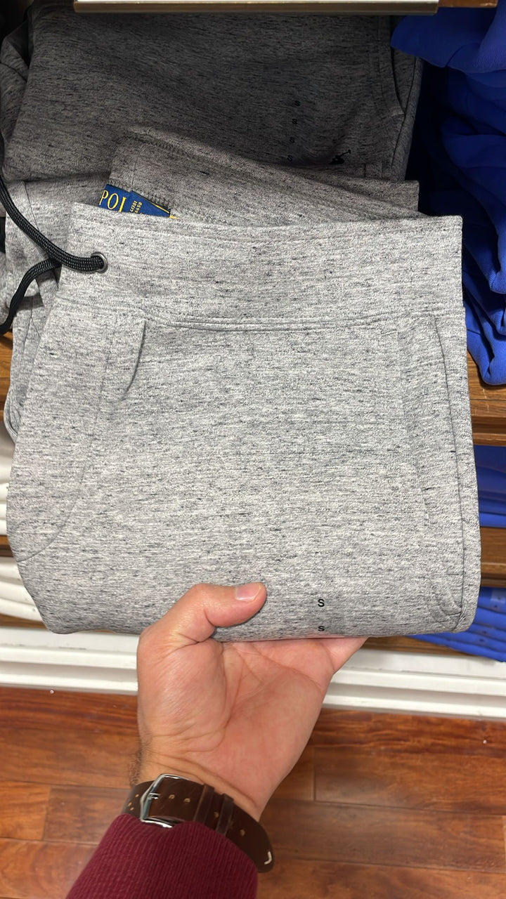 Ralphlauren Zipper sweatpants Grey