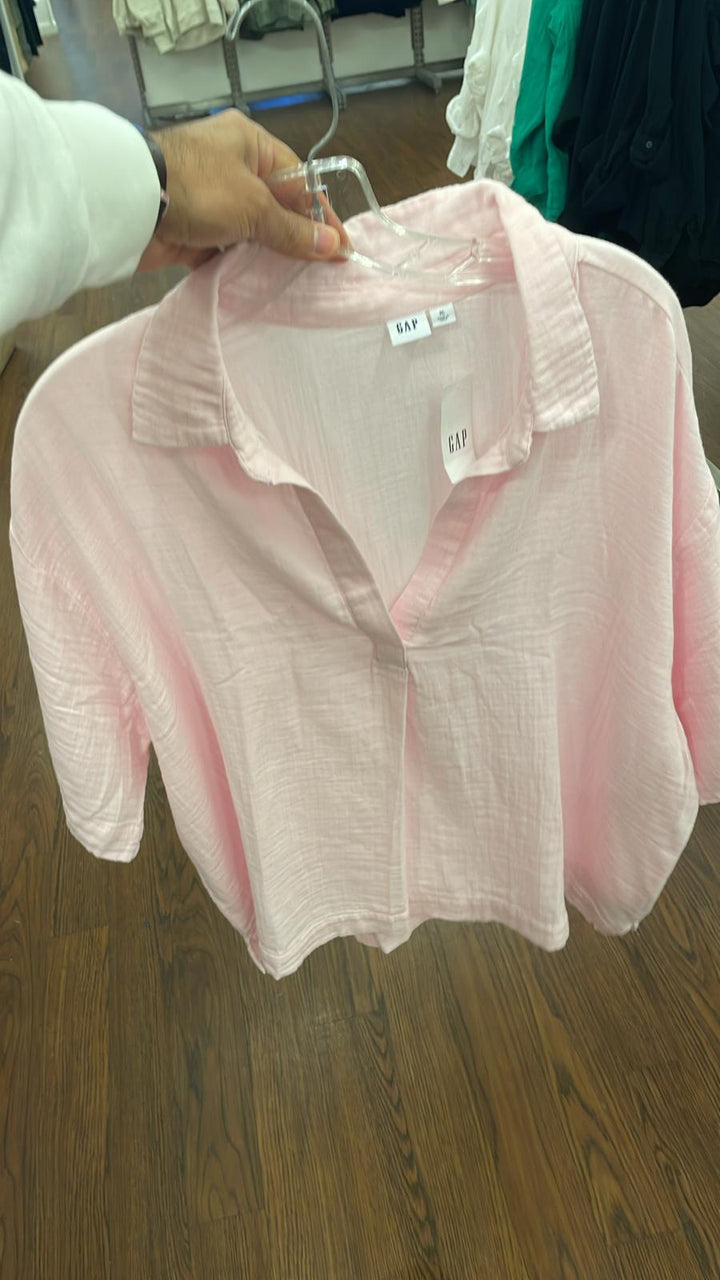 GAP Popover Top Light Pink
