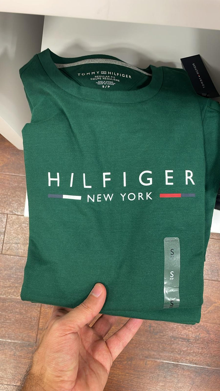 Tommy Hilfiger T-Shirt Logo (New York) Green