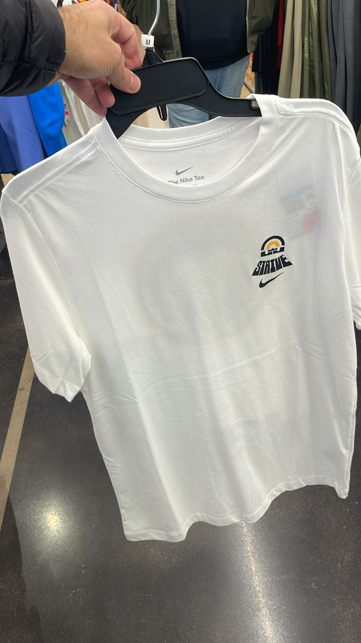 Nike Round Neck Small Logo T-shirt White