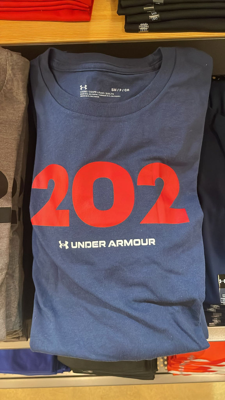 UA Round Neck 202 Logo T-shirt Dark Blue