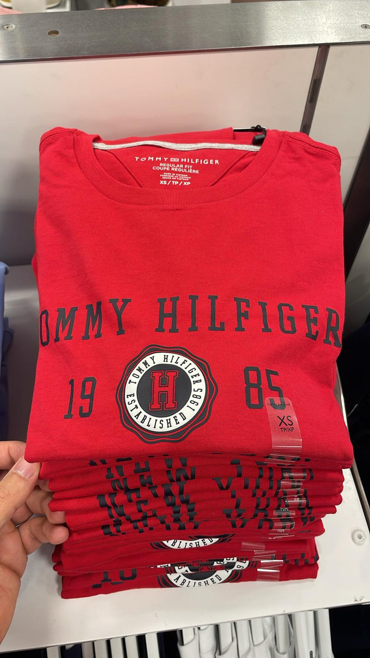 Tommy Hilfiger T-Shirt H-Logo Red