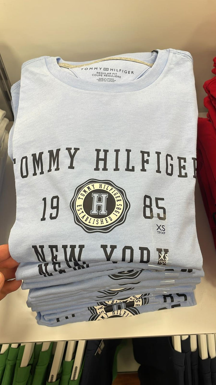 Tommy Hilfiger T-Shirt H-Logo Light Blue