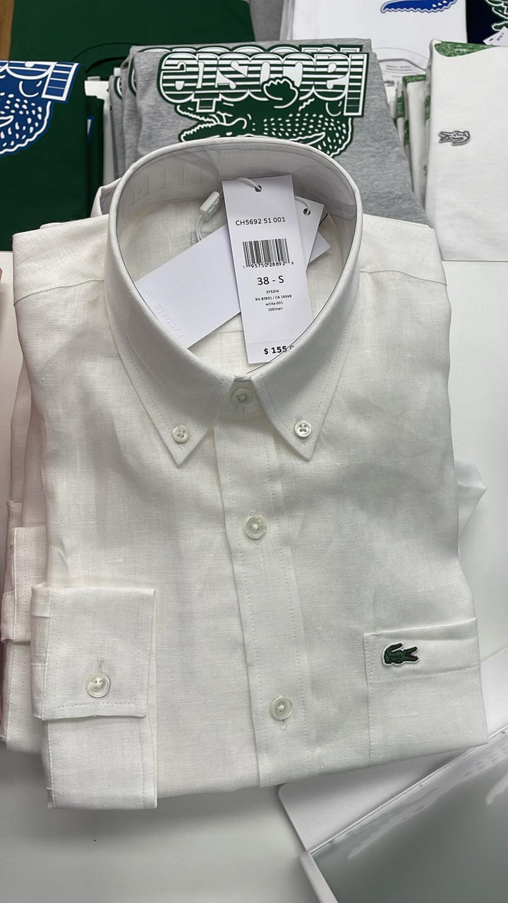 Lacoste Regular Fit Shirt White