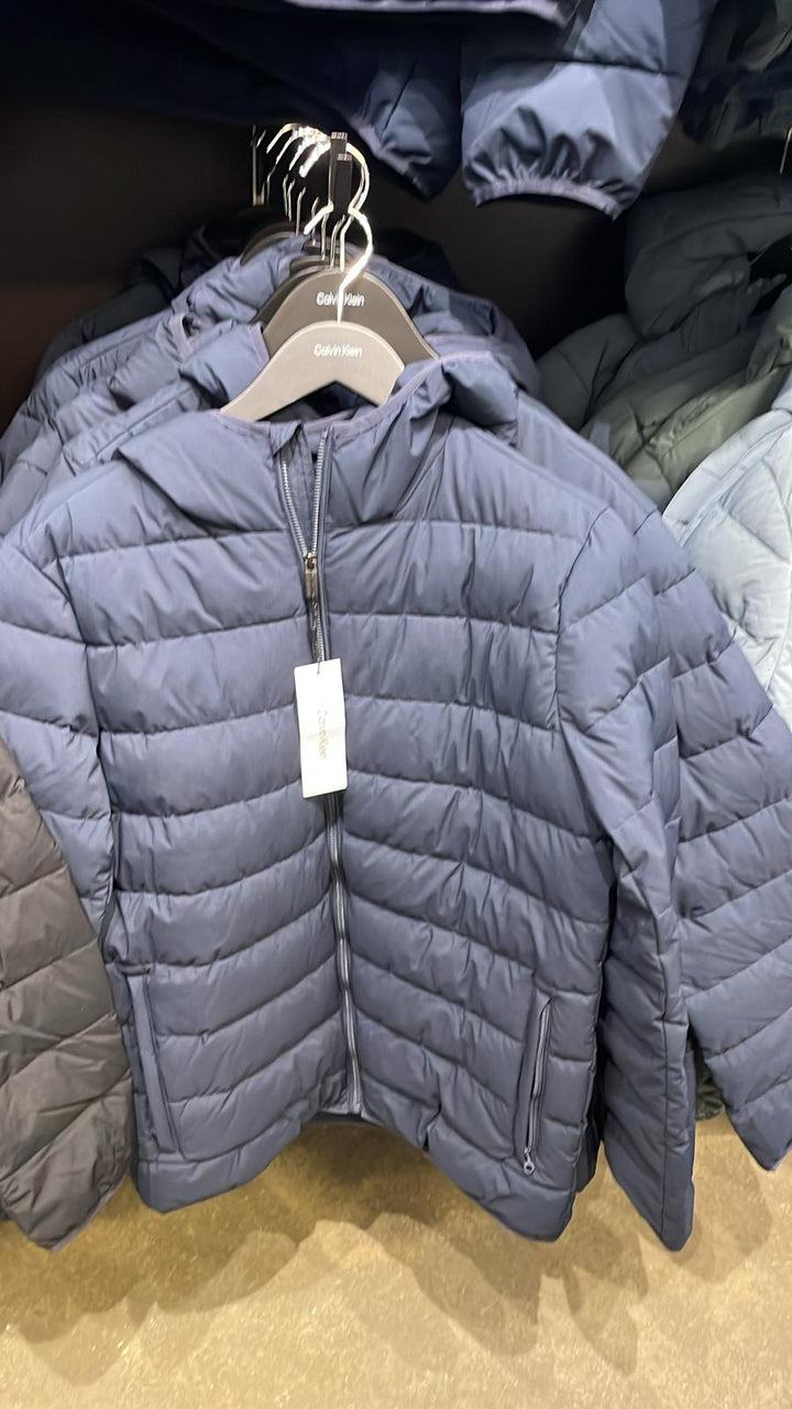 CK Puffer Jacket Blue