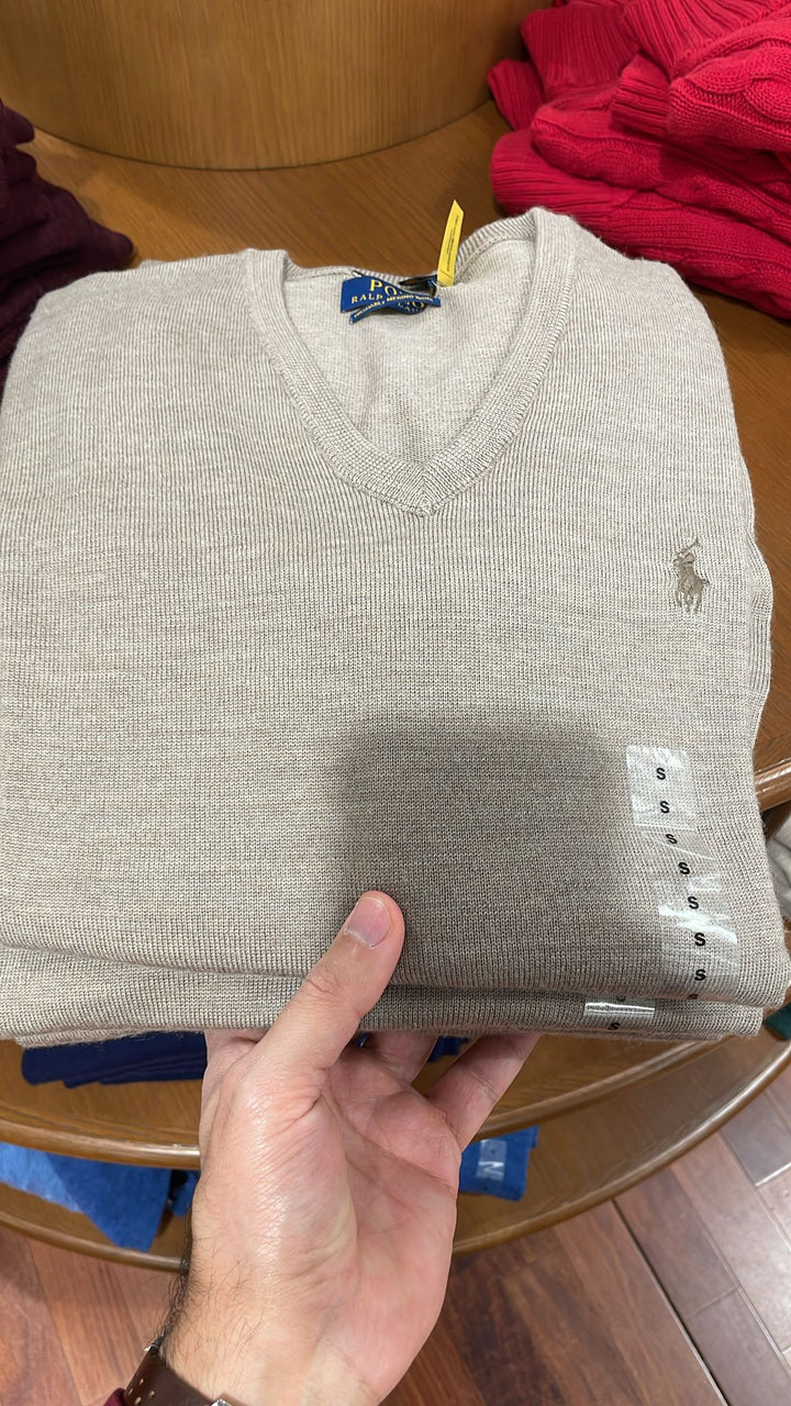 Ralphlauren Sweater Light Brown