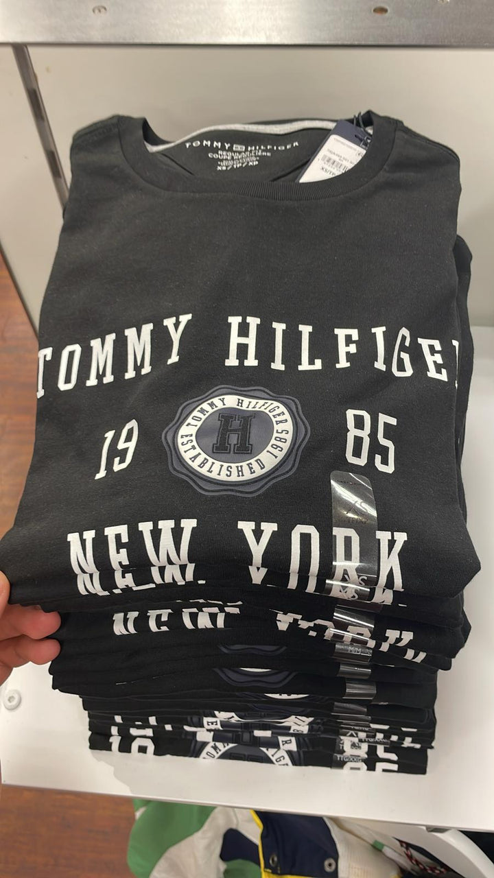 Tommy Hilfiger T-Shirt H-Logo Black