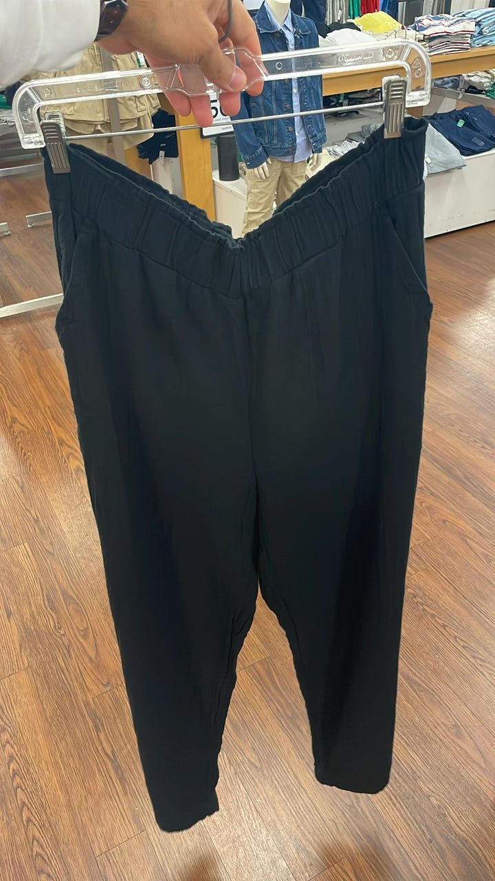 GAP Lenin Low Crotch Pants Black