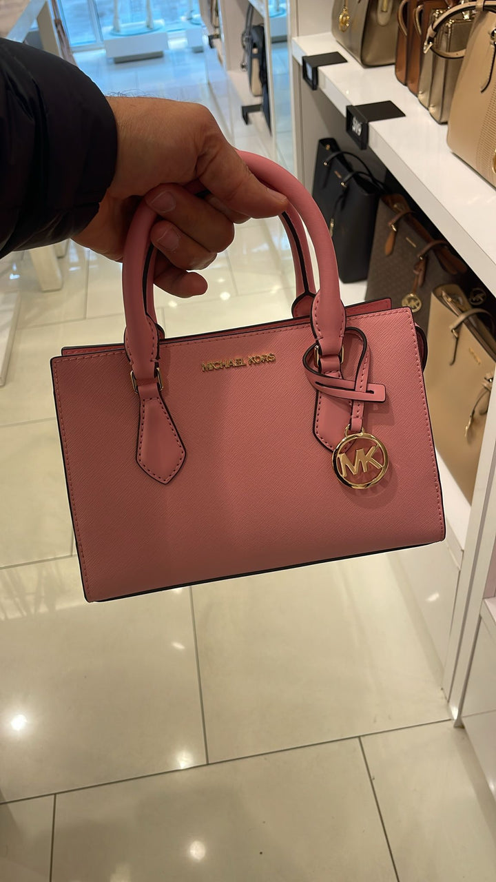 MICHAEL KORS SHEILA MEDIUM CENTER SHOULDER BAG Rose