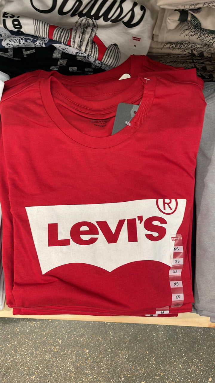 Levi's Big Logo T- Shirt Red