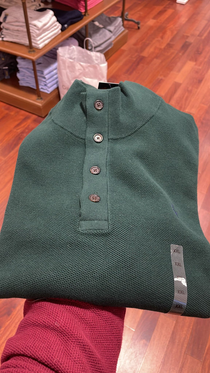 Ralphlauren buttons Sweater Green