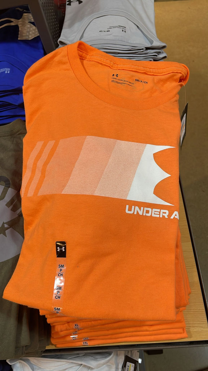 UA Round Neck Shades T-shirt Orange