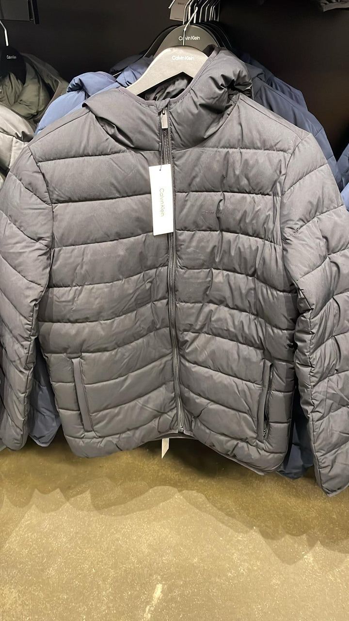 CK Puffer Jacket Grey