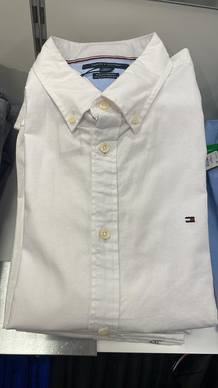 Tommy Hilfiger Shirt Slim Fit White