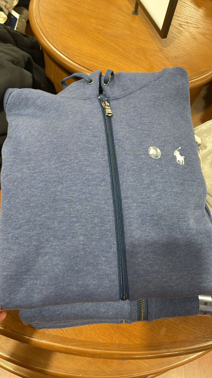 Ralphlauren Zipper Sweatshirt Dark Blue