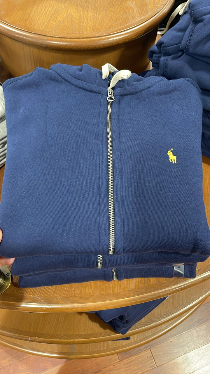 Ralphlauren Zipper Sweatshirt Teal