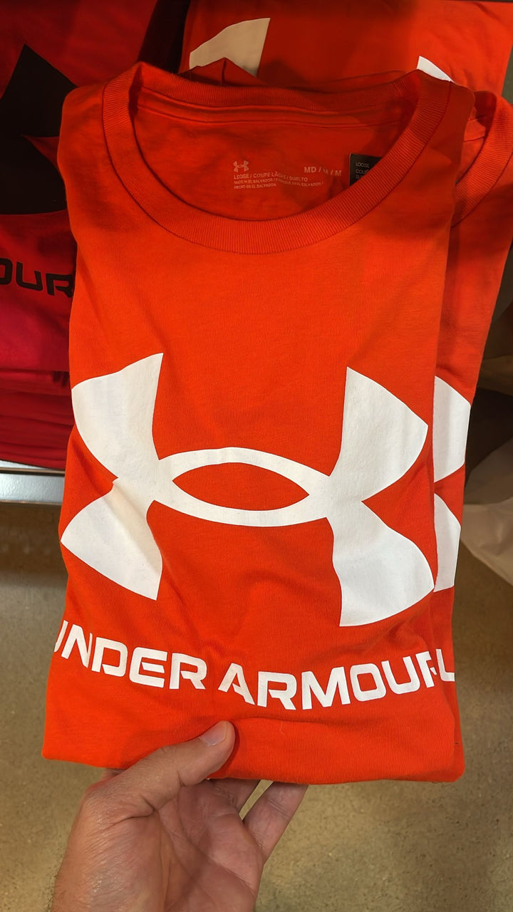 UA Round Neck Big Central UA Logo Orange