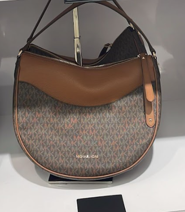 Michael Kors Bedford shoulder bag Brown & Multilogo