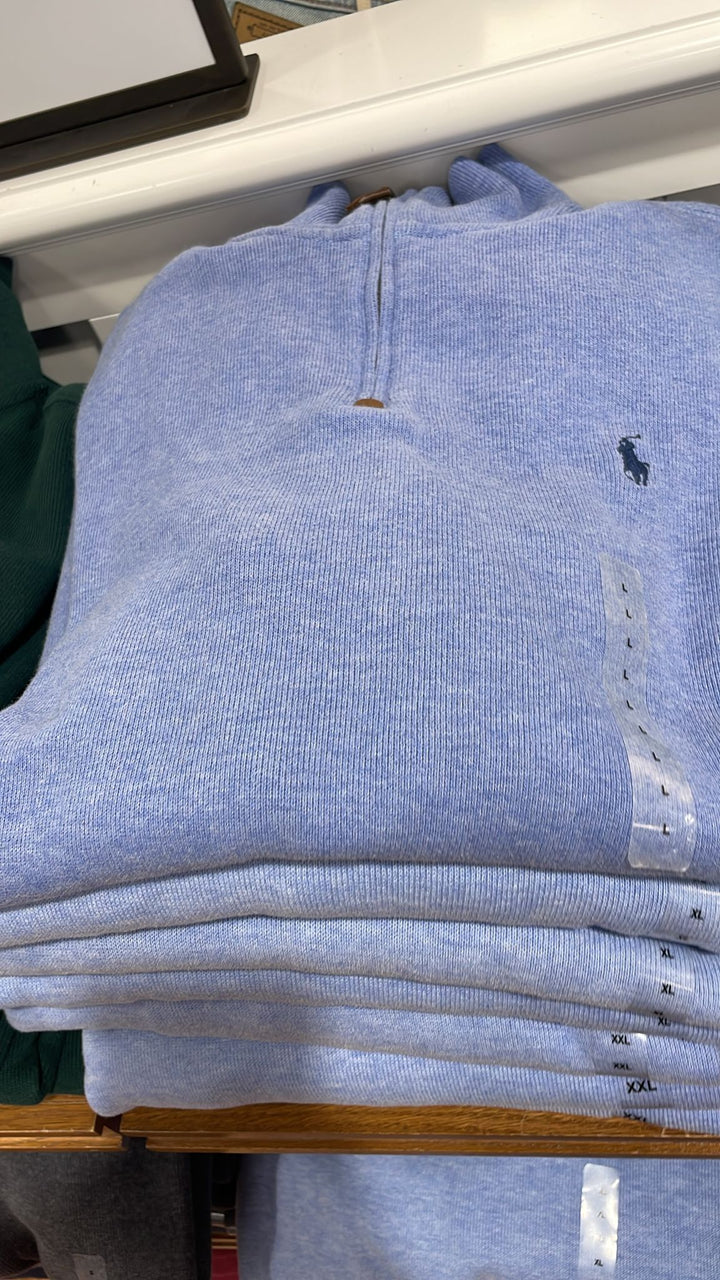 Ralphlauren Small Zipper Sweater Blue