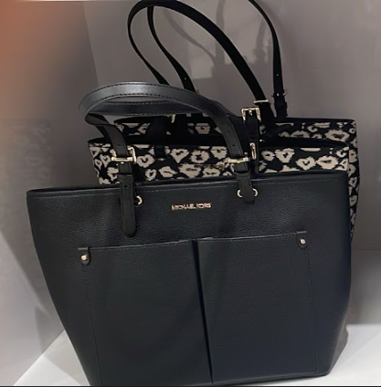 Michael Kors Pocket Tote Bag Black