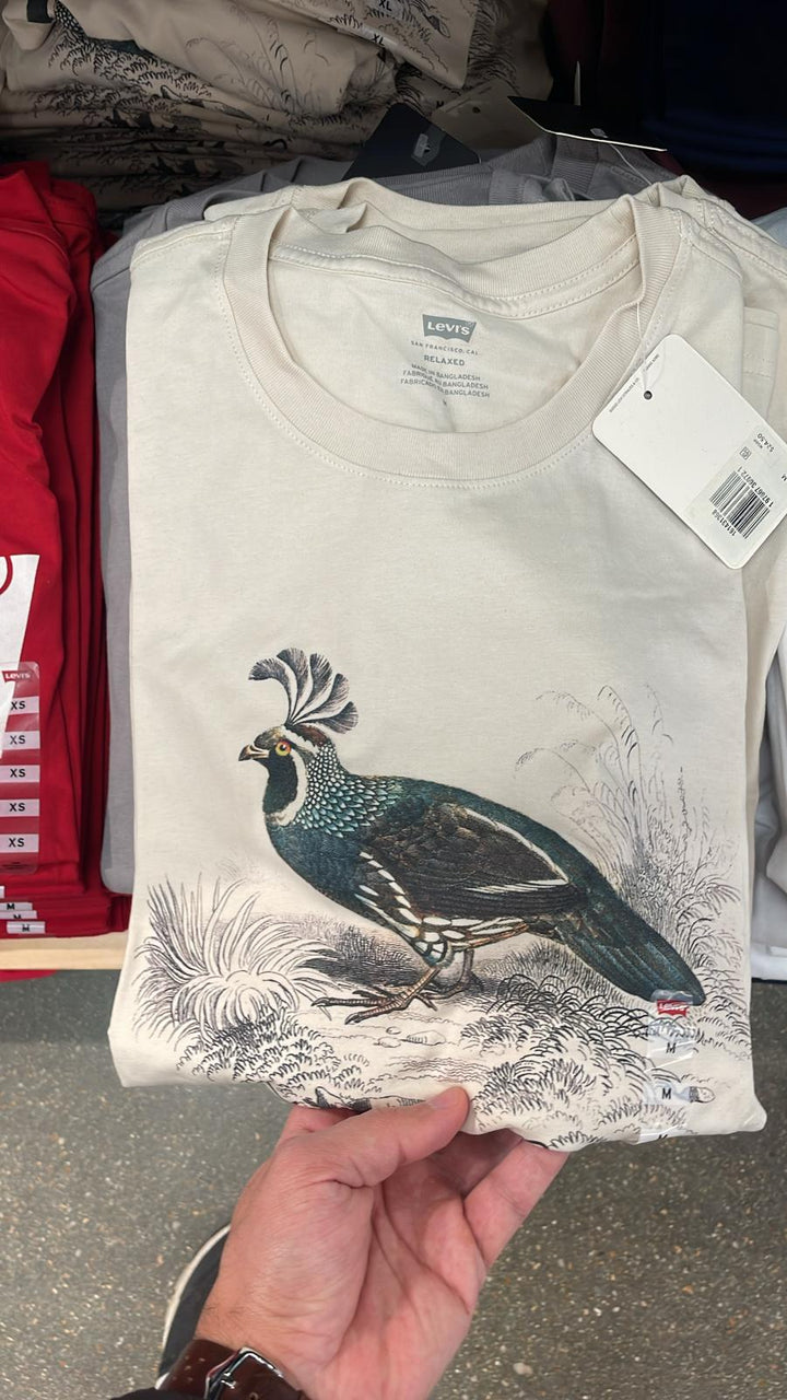 Levi's Peacock T-Shirt White