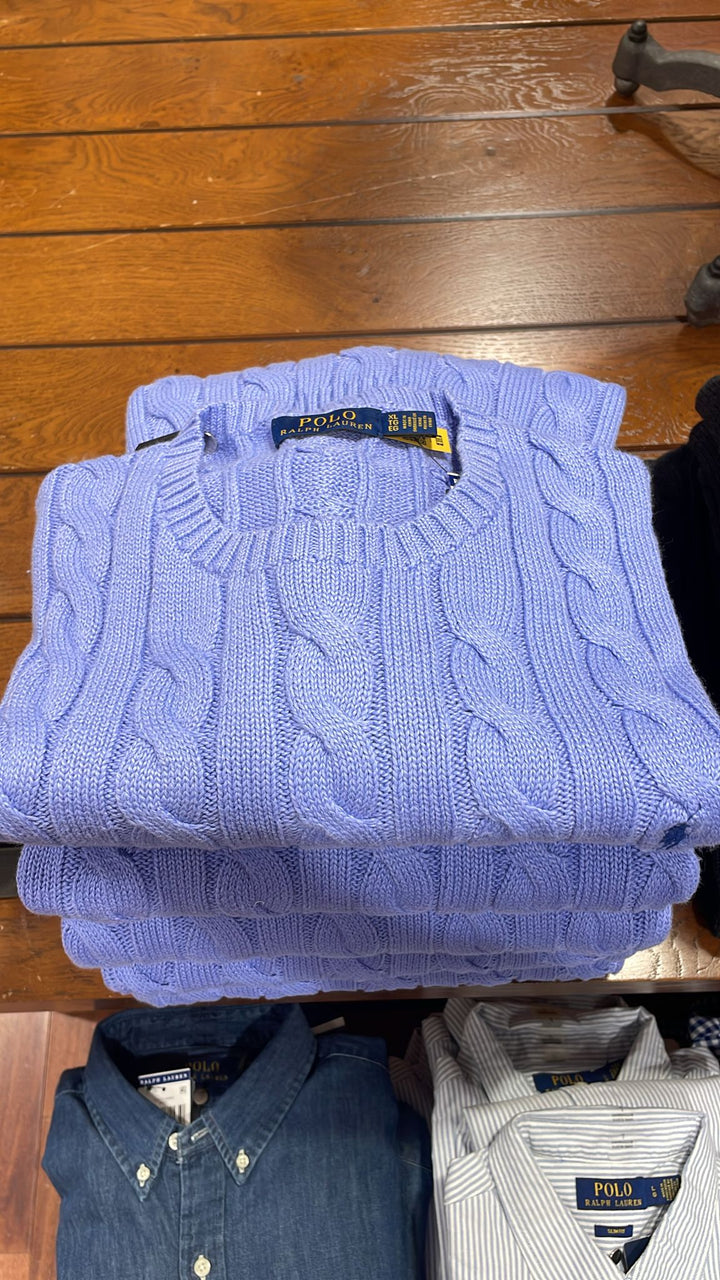 Ralphlauren Knit Sweater Blue