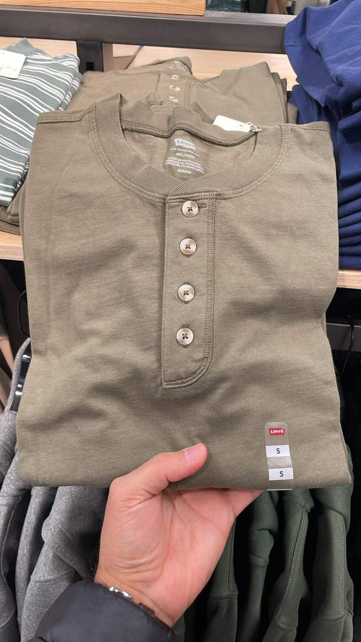 Levi's Long Sleeves T- Shirt Brown