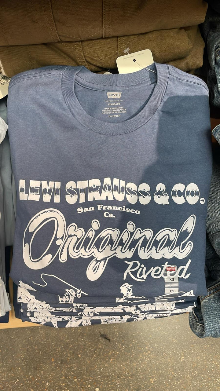 Levi's Strauss & co. Original T- Shirt Navy