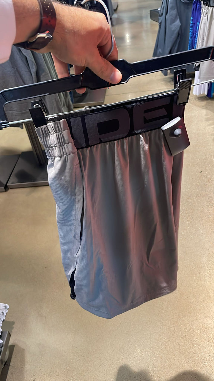 UA Waist Logo Shorts Sliver