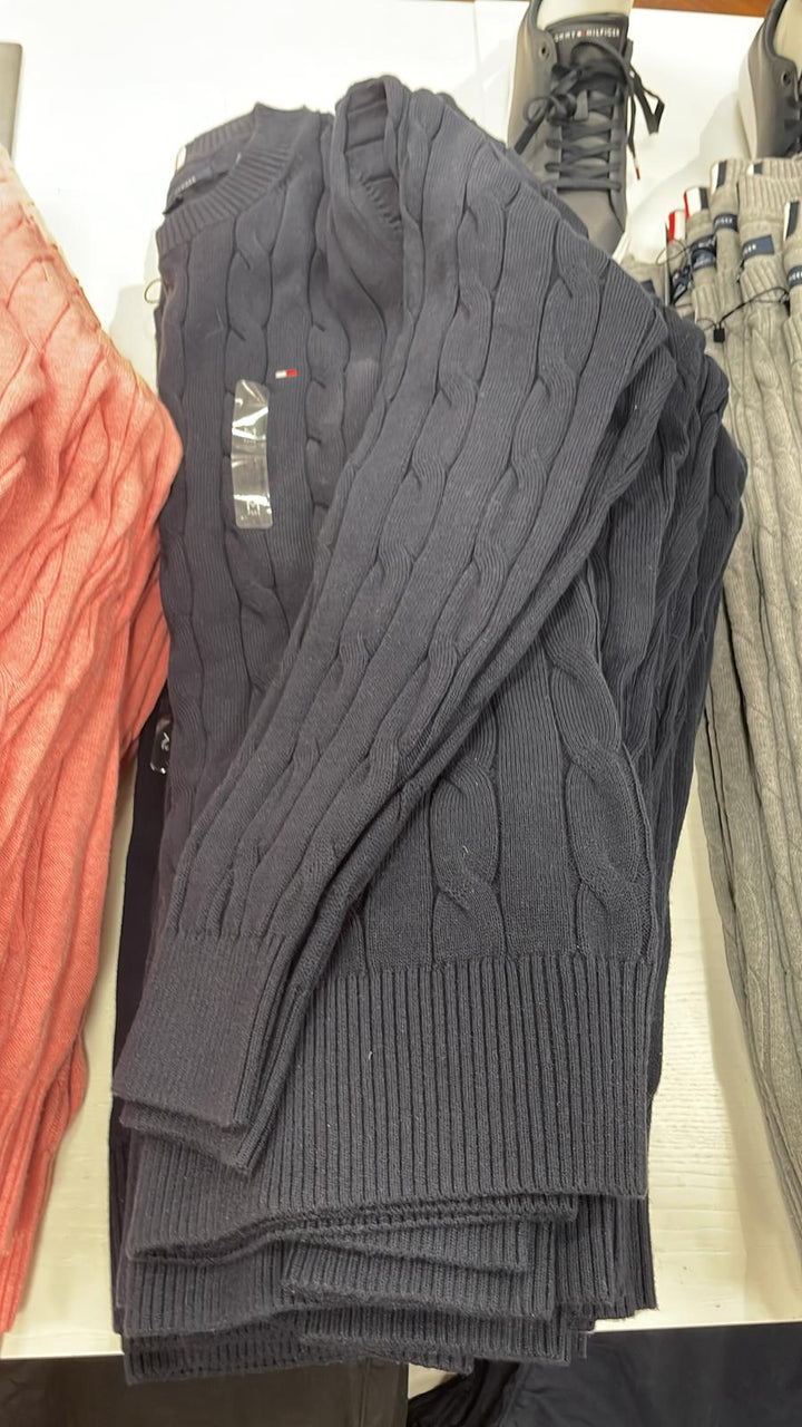 Tommy Hilfiger Knit Sweater Dark Grey