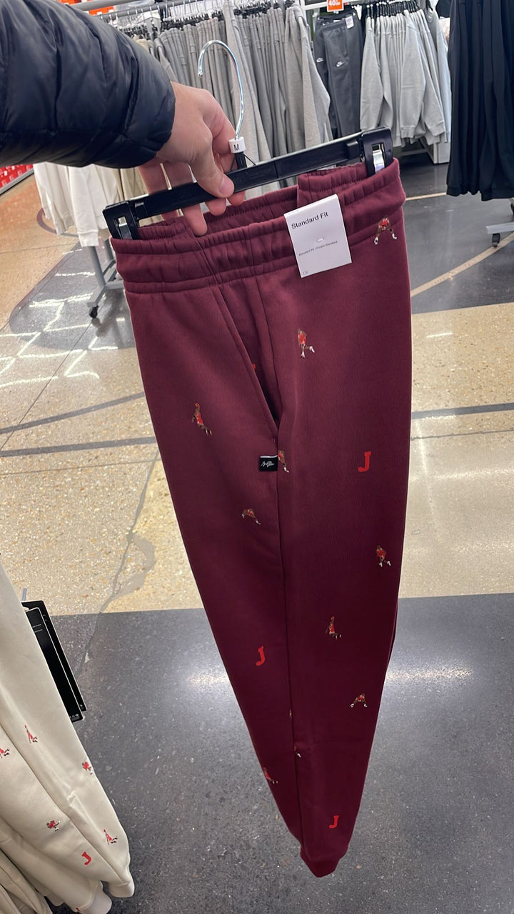 Nike Jordan Sweatpants Burgundy