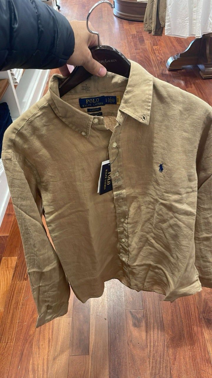 RL Shirt Linin Cafe S