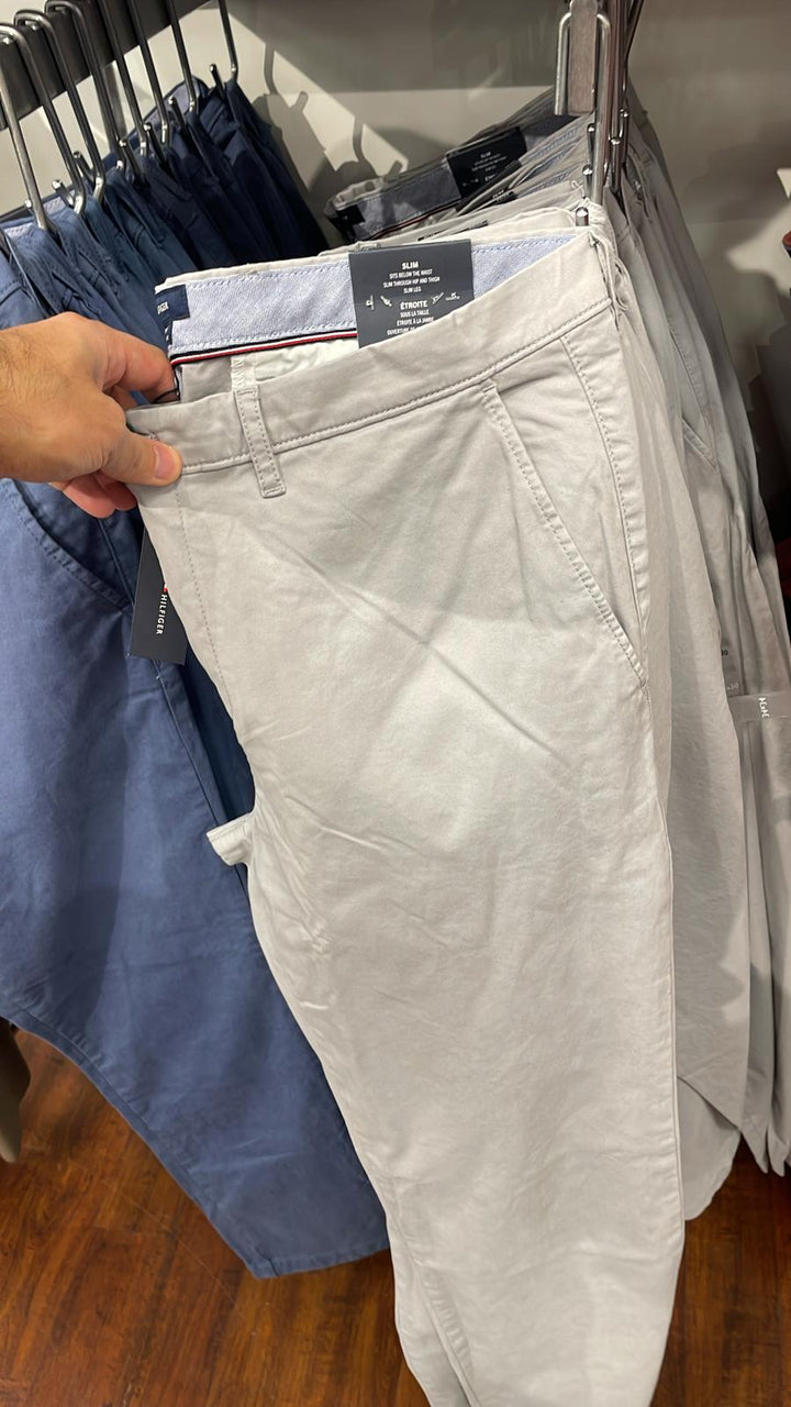 Tommy Hilfiger Slim Fit Pants Stone